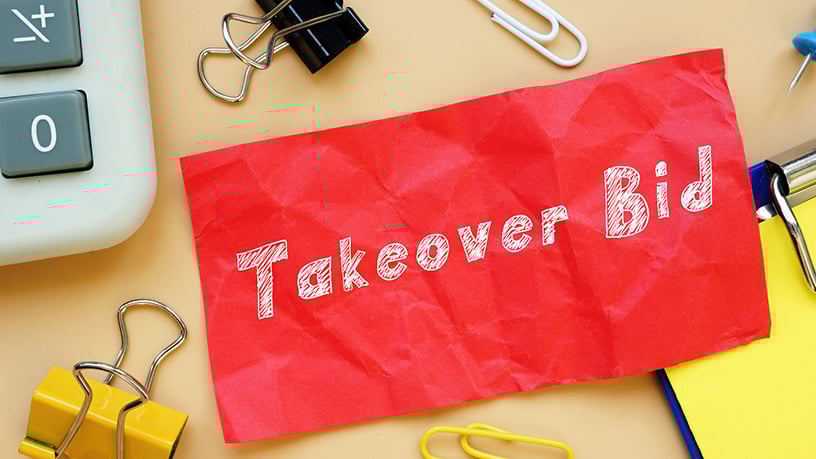 Bid takeover image
